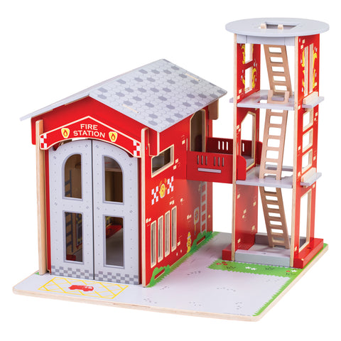 Bigjigs City Fire Station