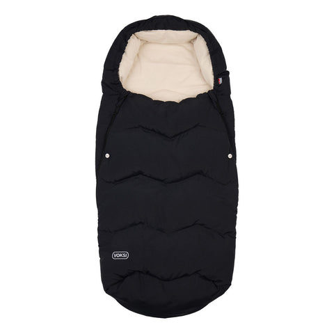 Voksi Explorer Footmuff/ Sleeping Bag Black - Solid