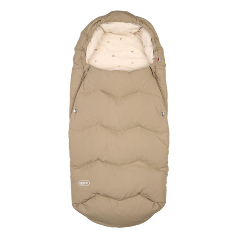 Voksi Explorer Footmuff/ Sleeping Bag Dark Sand - Clover