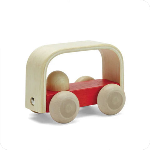 Plan Toys Vroom Bus Wooden Toy