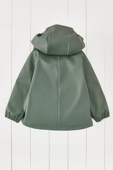 Grass & Air Khaki Kids Rain Jacket