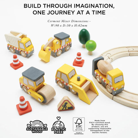 Construction Toy Cars, Trucks & Diggers Gift Set
