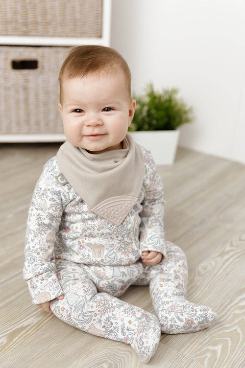 Cheeky Chompers Biscuit Neckerchew - Teething Dribble Bib  New Neutral range