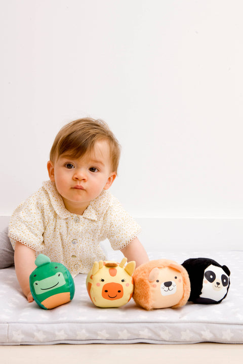 Little Big Friends Dooballs Jungle – Soft Sensory Baby Ball