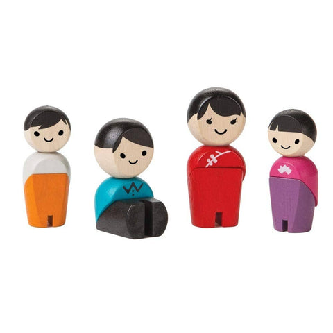 Family (Asian Family) Wooden Figures PlanToys