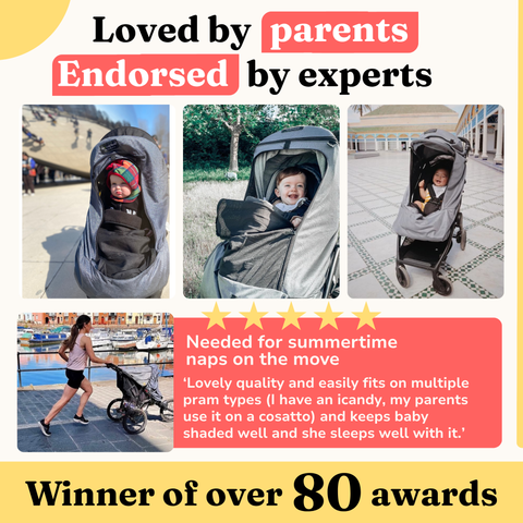 Snoozeshade Plus Deluxe - Stroller And Buggy Sun/Sleep Shade