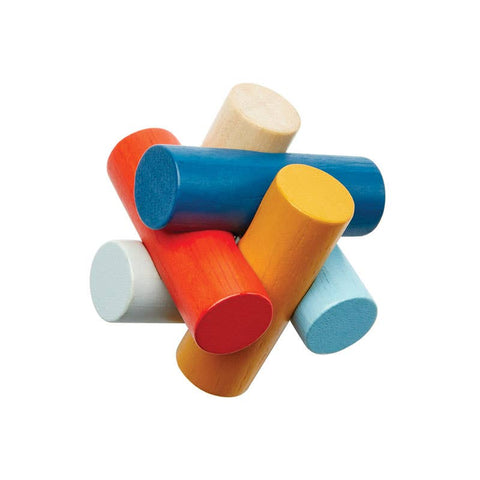 Log Puzzle Wooden Game PlanToys