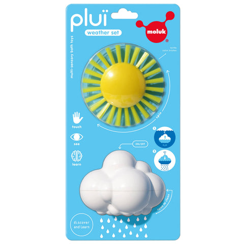 Plui Weather Set - Sensory Bath Toy MOLUK