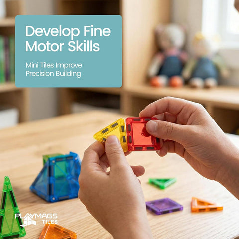 Playmags 57 Piece Mini Tiles