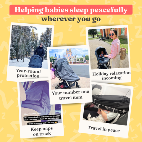 Snoozeshade Plus Deluxe - Stroller And Buggy Sun/Sleep Shade