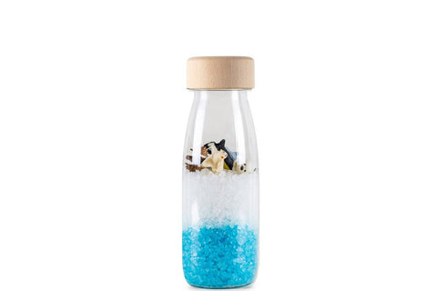 Petit Boum Sensory Toy Bottle Spy (Arctic)