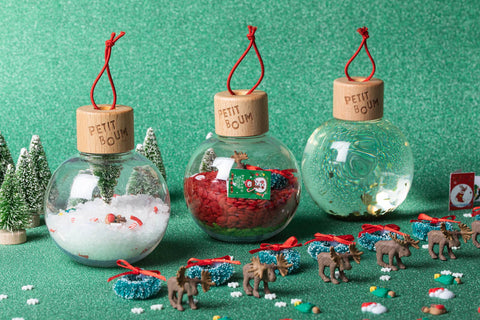 Petit Boum Sensory Toy Christmas Sensory Baubles