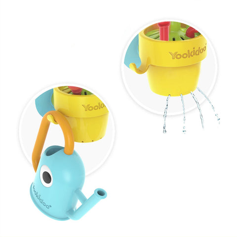 Yookidoo Peek-a-Bee Tub Flower – Interactive Baby Bath Toy