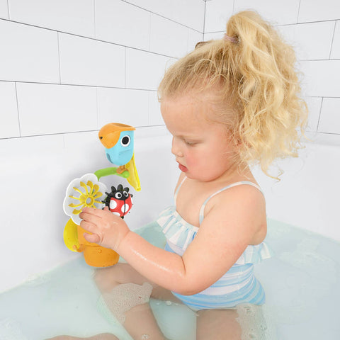 Yookidoo Pour N Spin Tipping Bird Interactive Baby Bath Toy (Copy)