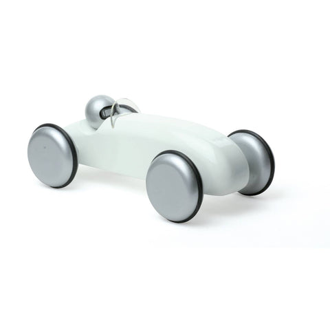 Vilac White Speedster Car – Classic Wooden Toy Vehicle