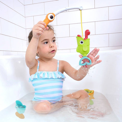 Yookidoo Catch ‘N’ Sprinkle Fishing Set Interactive Bath Toy