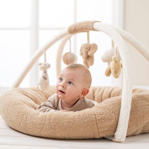 Nattou Teddy - Stuffed Playmat With Arches