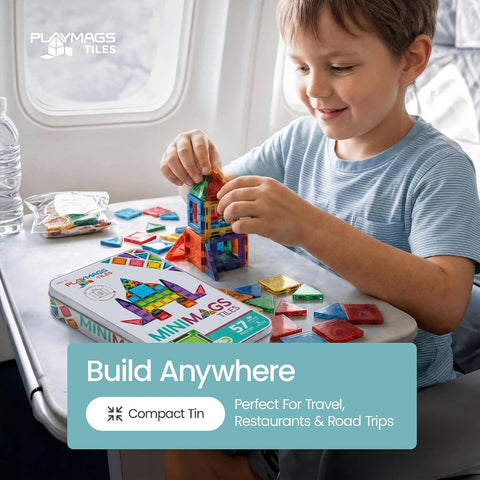 Playmags 57 Piece Mini Tiles