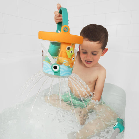 Yookidoo Catch ‘N’ Sprinkle Fishing Set Bucket Bath Toy