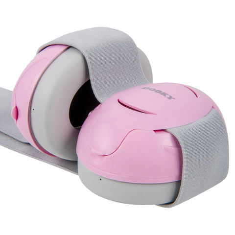 Dooky Baby Ear Protection - Pink - 0-3 Years