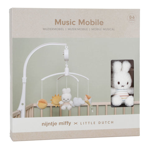 Miffy Music Mobile - Vintage Sunny Stripes