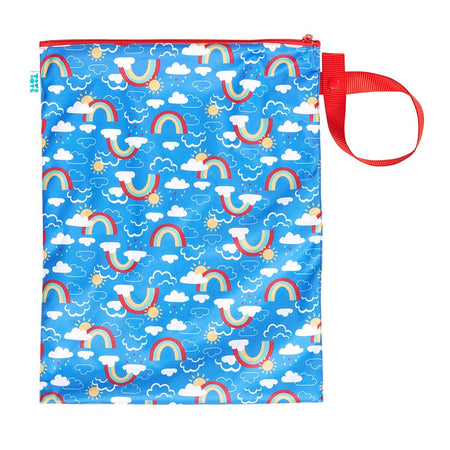 Tots Bots PUL Wet Bag Rainbow Skies
