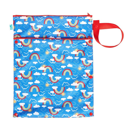 Tots Bots Wet & Dry Bag Rainbow Skies