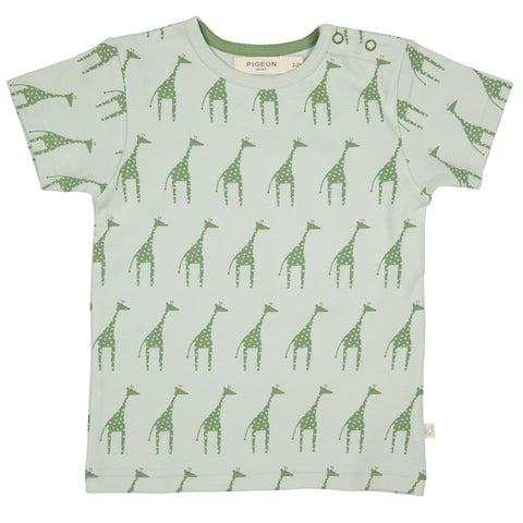 Pigeon Organics Short Sleeve T-Shirt Giraffe