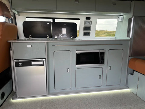Camper Van Rental Kitchen