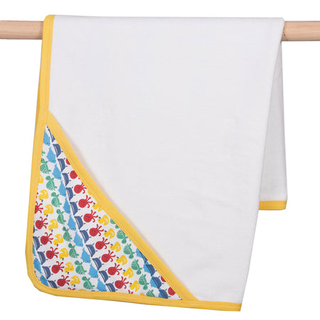 Kite Splash stripe cuddle wrap Rainbow