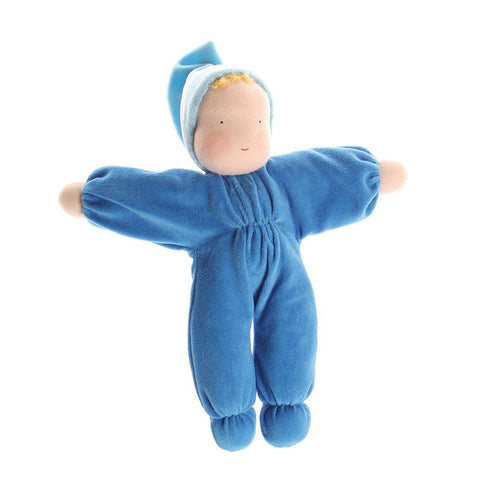 Grimms Blue Soft Doll