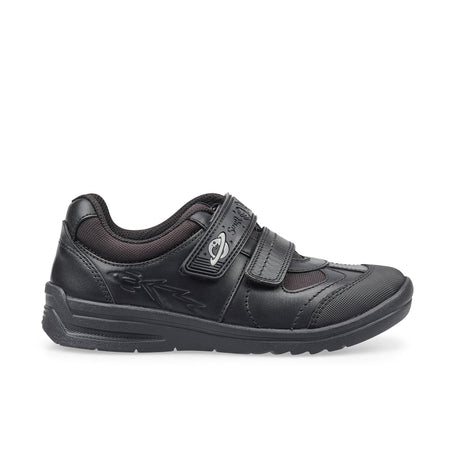 Start-Rite Rocket Black Leather School Shoes