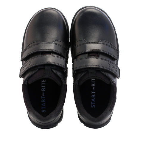 Start-Rite Origin Black Leather School Shoes