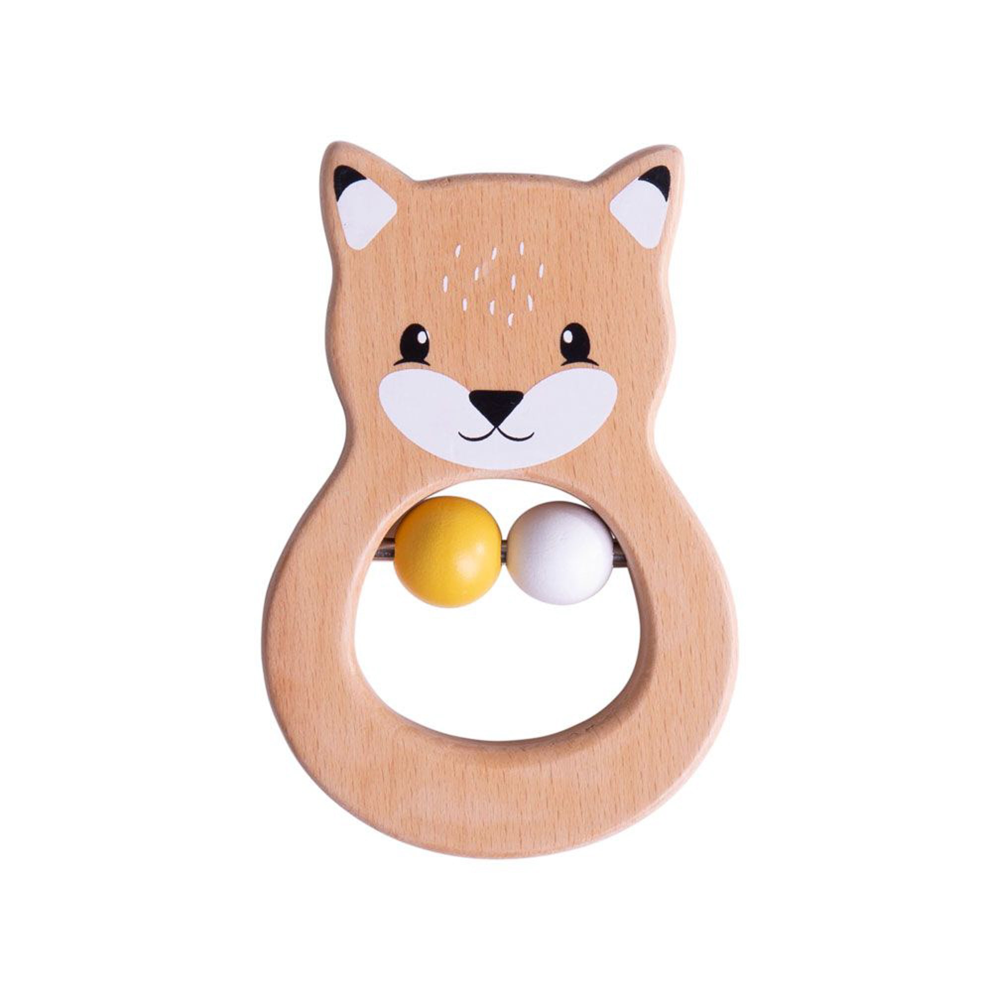 Langs Fox Rattle Fox Rattle - FSC 100% – Naturally Baby