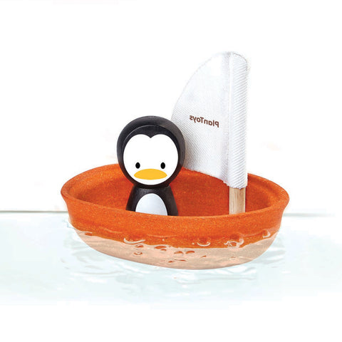 Plan Toys Penguin Sailing Boat