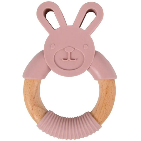 Magni Rabbit Touch Ring in Silicone Dusty Rose