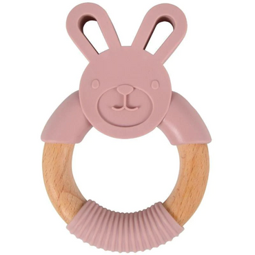 Magni Rabbit Touch Ring in Silicone Dusty Rose