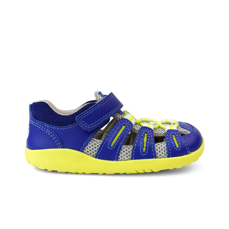 Bobux IW Summit Blueberry + Neon Sandals