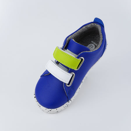 Bobux IW Grass Court Switch Blueberry (Lime + White)