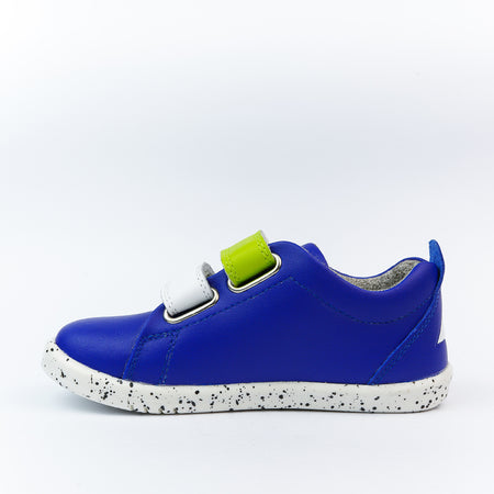 Bobux IW Grass Court Switch Blueberry (Lime + White)