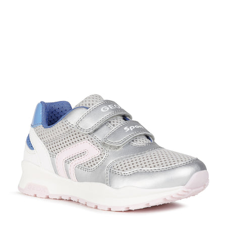 Geox J PAVEL G. A - MESH+PEARL.GBK SILVER/PINK