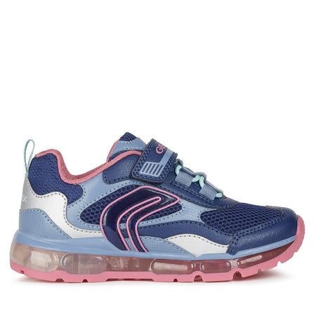 Geox J ANDROID G. D - MESH+TUMB.SYN NAVY/FUCHSIA