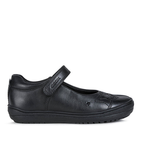 Geox Hadriel Black Mary Jane School Shoe