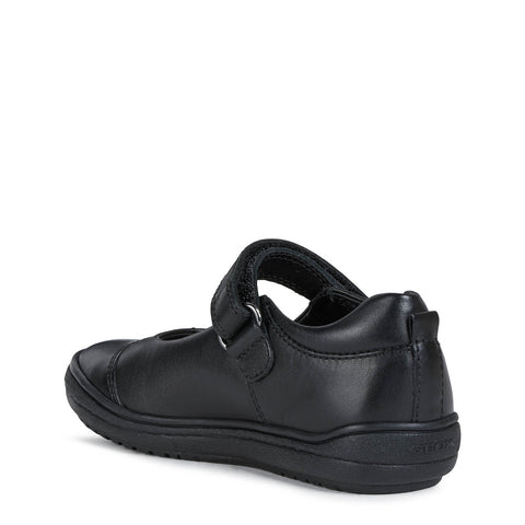 Geox Hadriel Black Mary Jane School Shoe