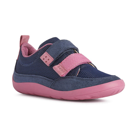 Zapatos barefoot Geox Barefeel Gris-Rosa