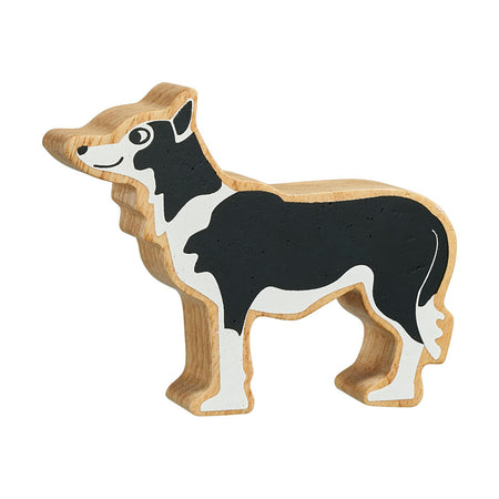 Natural Black & White Dog