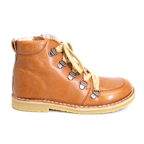 Petasil Kent - Leather Lining Cognac Roma Children's Boots