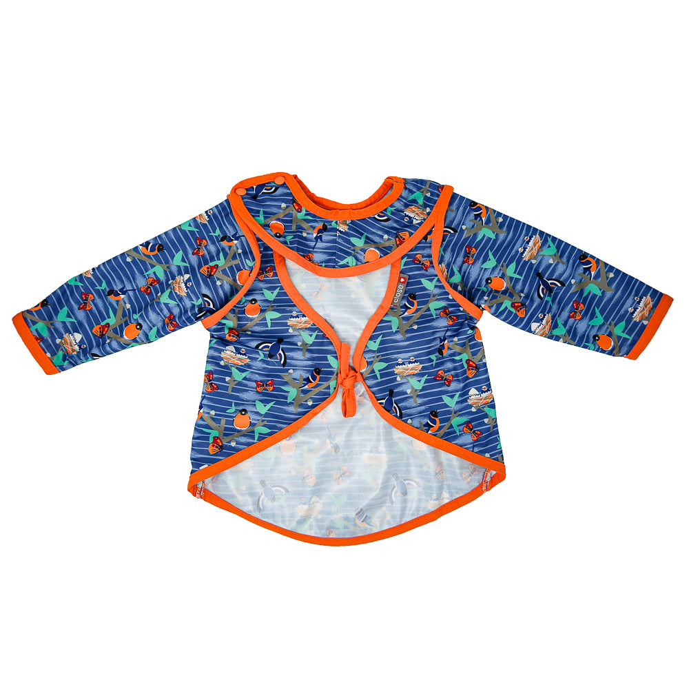 Close pop top in bib
