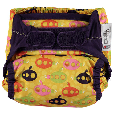 Pop-In Single Printed Nappy Bamboo - Vintage Collection - Submarine
