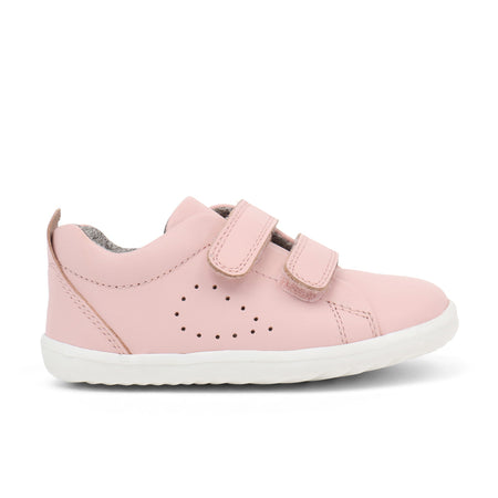 Bobux Grass Court Casual Shoe Seashell Pink Step Up (First Walkers)